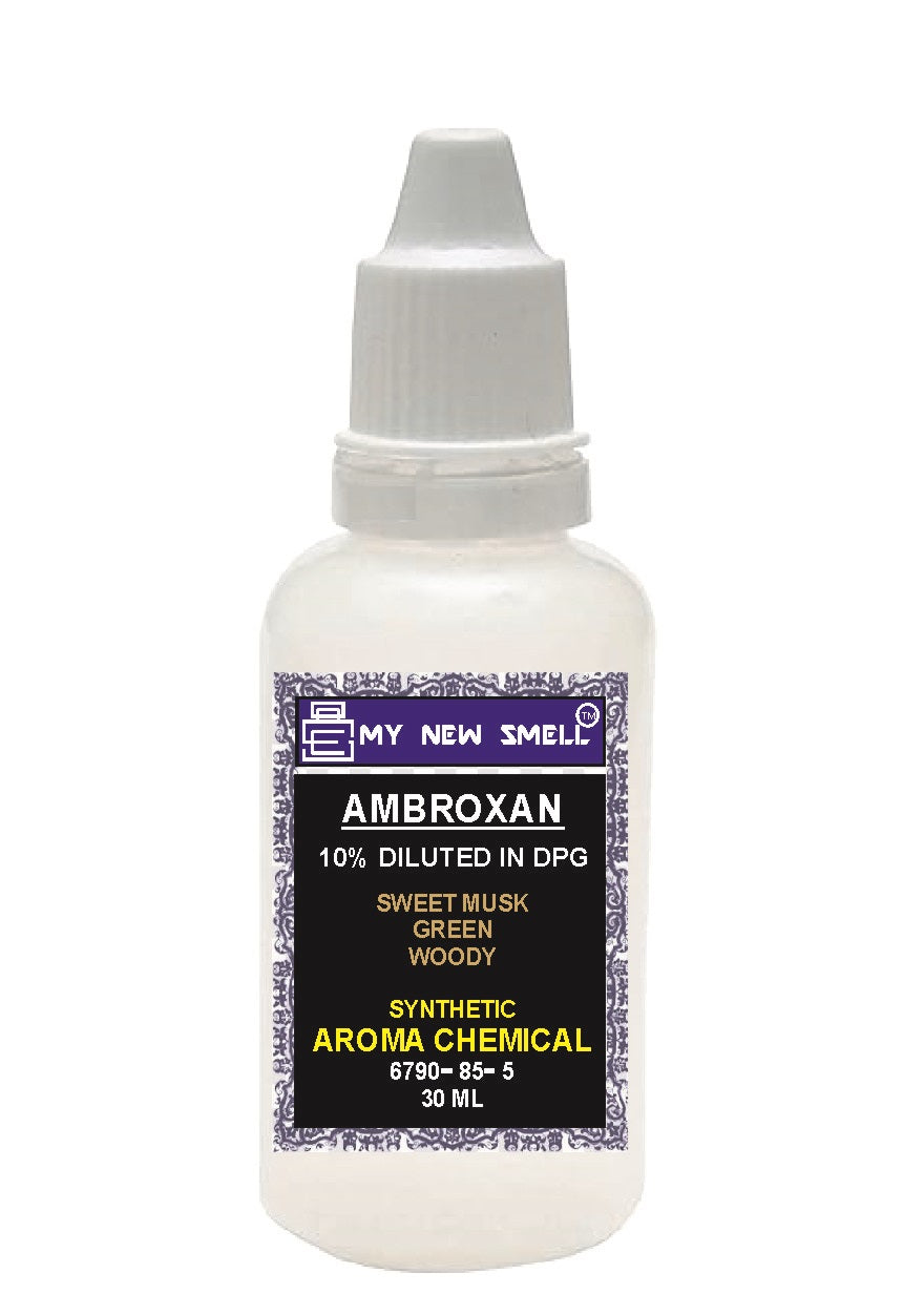 MNS AMBROXAN @ 10% DILUTION SWEET MUSK AMBER DRY WOODY