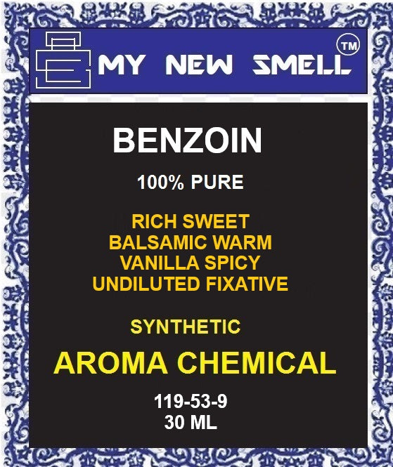BENZOIN RICH SWEET BALSAMIC WARM VANILLA-LIKE SPICY