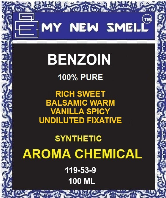 BENZOIN RICH SWEET BALSAMIC WARM VANILLA-LIKE SPICY