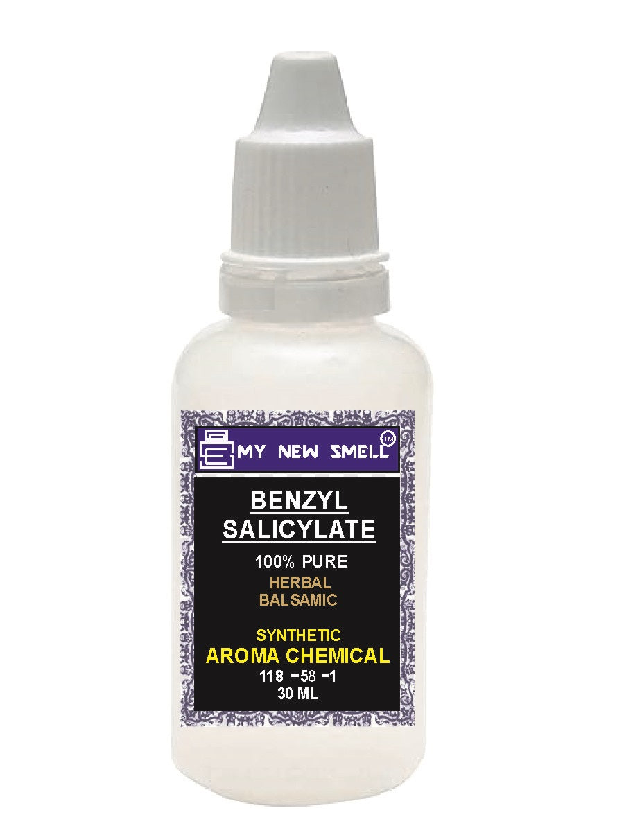 MNS BENZYL SALICYLATE Sweet floral Spicy Balsamic Phenolic Fixative