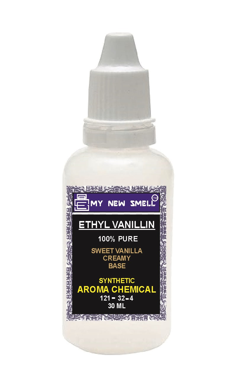 MNS ETHYL VANILLIN UNDLIUTED POWDER Sweet Creamy Vanilla Caramellic