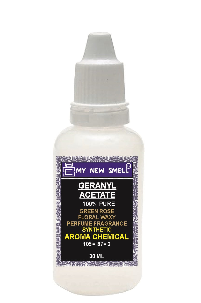 MNS GERANYL ACETATE Floral Rose Waxy Herbal Green Cooling