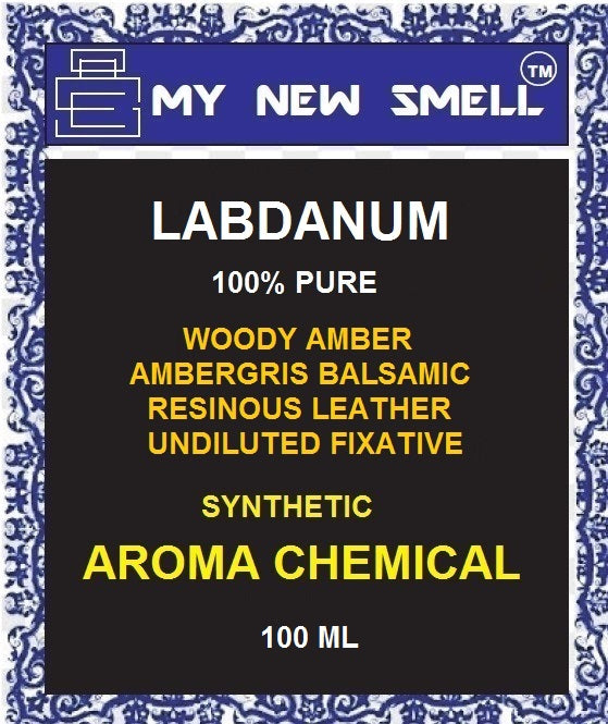 LABDANUM OLD WOOD AMBER BALSAMIC LEATHER