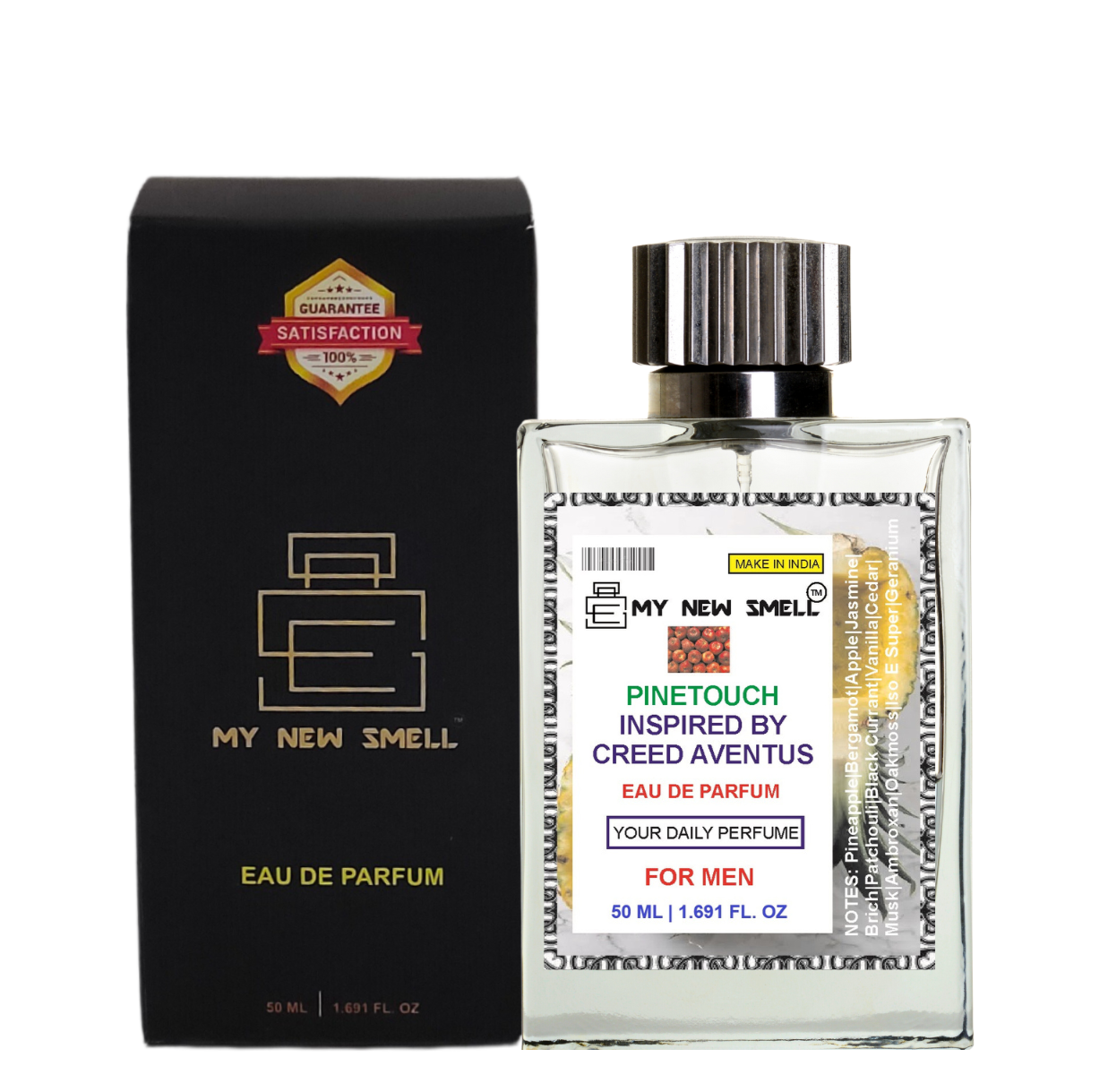 MNS PINETOUCH Perfume For Men | Inspired Perfume Aventus | Long Lasting fragrance | Fresh Fruity Woody