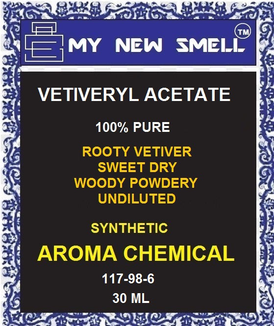 VETIVERYL ACETATE WOODY POWDERY ROOTY VETIVER SWEET DRY
