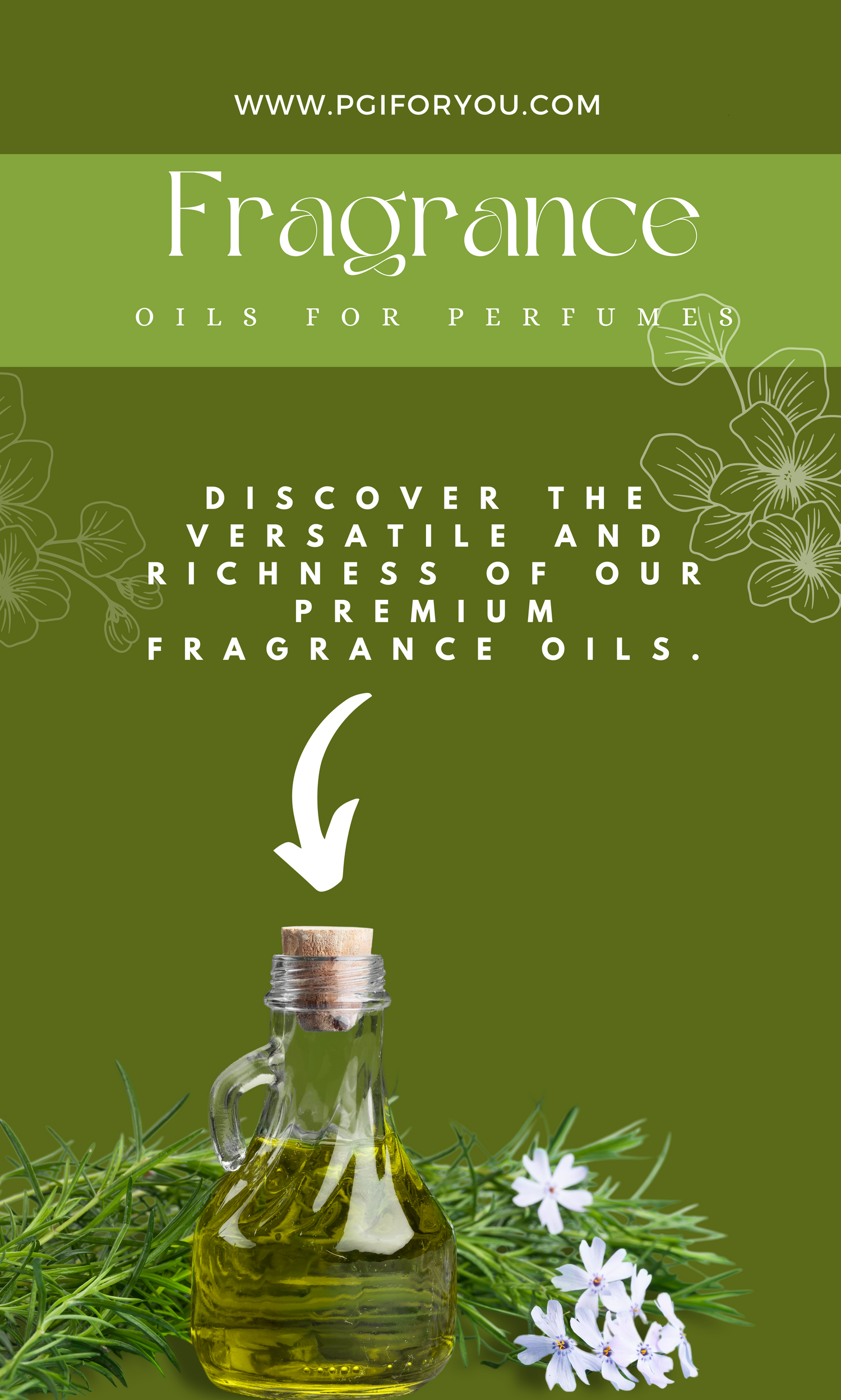 Fragrance Oils for perfume making