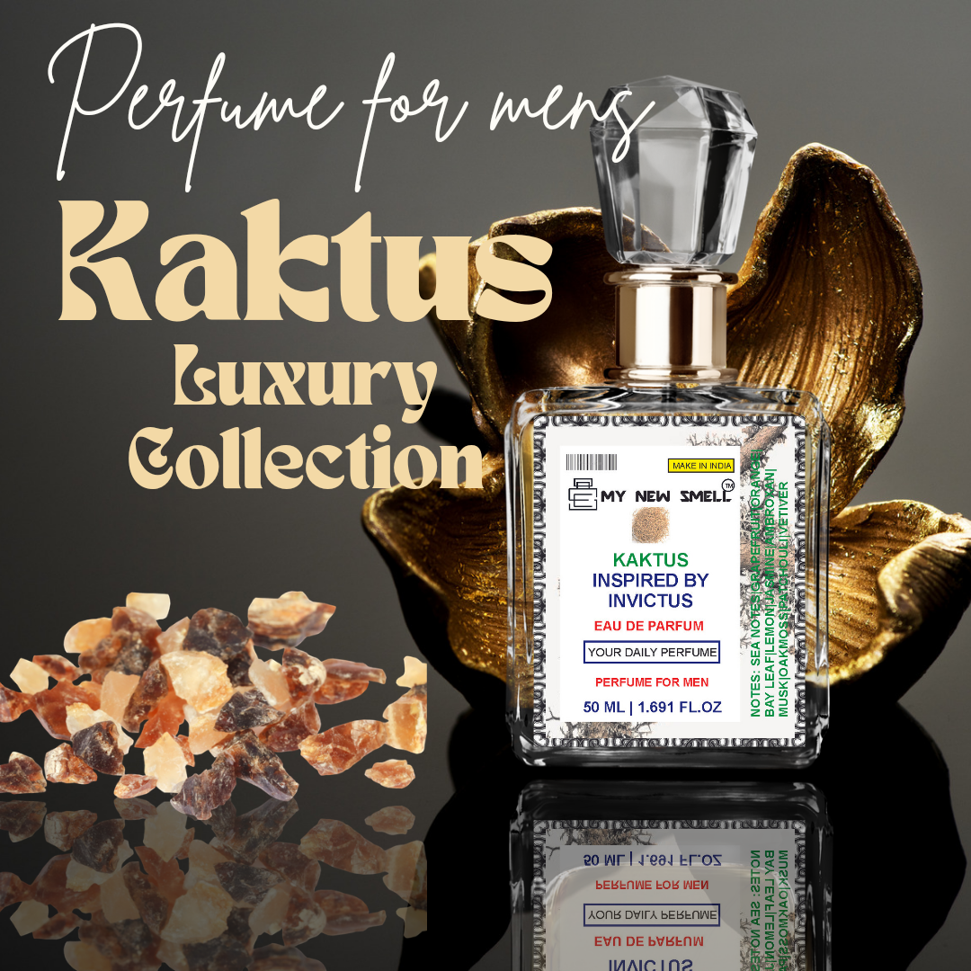 MNS KAKTUS perfume for Men | Inspired by INVICTUS | Long Lasting Fragrance | EDP | Woody Aquatic