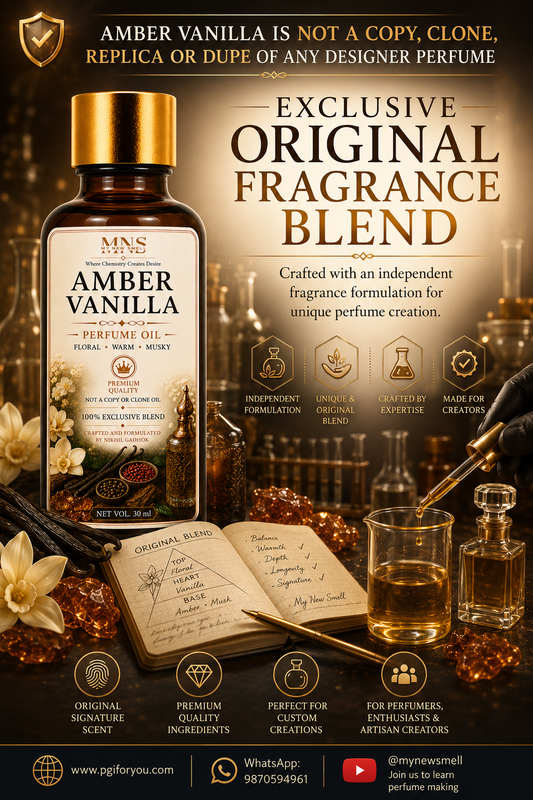 AMBER VANILLA UNISEX PERFUME