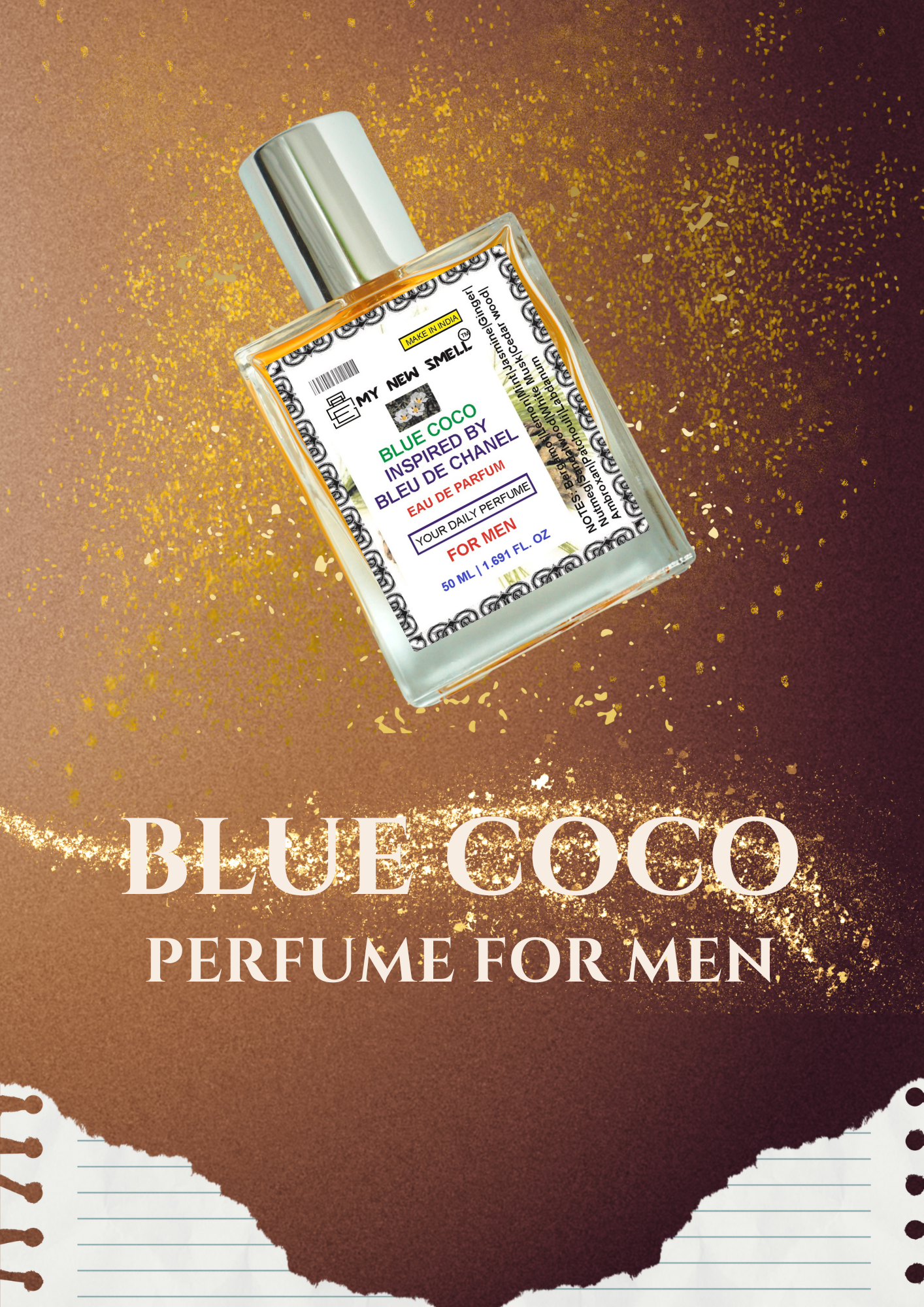 My New Smell BLUE COCO | Perfume for Men | Designer Inspired Perfume