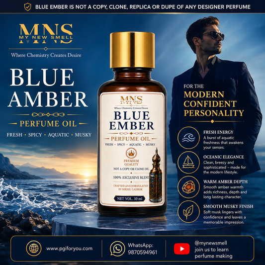 BLUE EMBER UNISEX PERFUME OIL