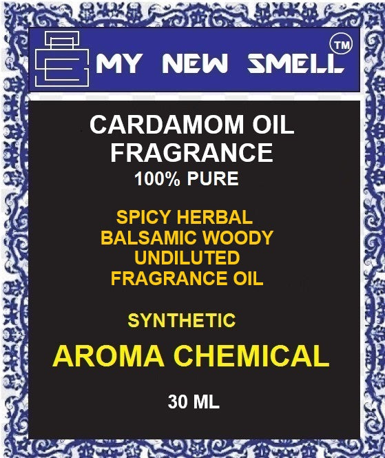 CARDAMOM FRAGRANCE OIL SWEET SPICY HERBAL CAMPHOREOUS BALSAMIC WOODY