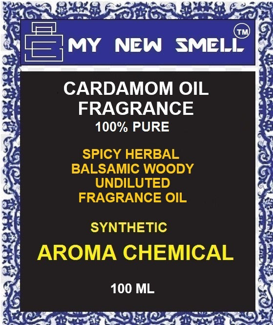 CARDAMOM FRAGRANCE OIL SWEET SPICY HERBAL CAMPHOREOUS BALSAMIC WOODY