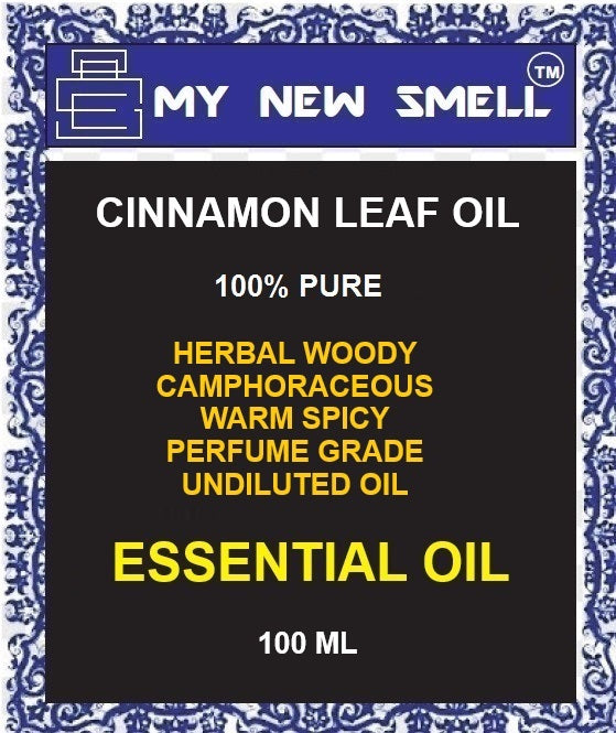 CINNAMON LEAF OIL HERBAL WOODY CAMPHORACEOUS WARM SPICY SWEET