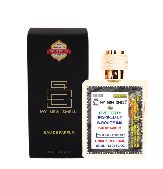 MNS FIVE FORTY Unisex Perfume | Inspired by B. R. 540 | Long Lasting Fragrance | Unisex | EDP |