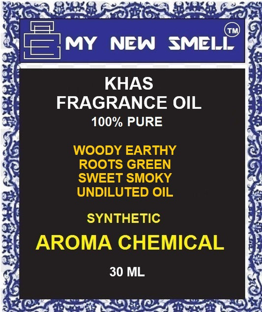 KHAS FRAGRANCE OIL WOODY EARTHY RICH ROOTS GREEN SWEET SMOKY