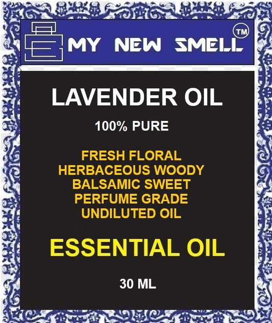 LAVENDER OIL FRESH FLORAL HERBACEOUS WOODY BALSAMIC SWEET