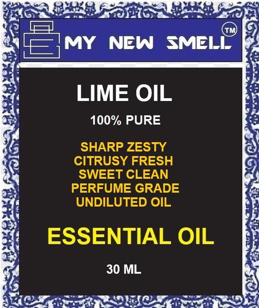 LIME OIL SHARP ZESTY CITRUSY FRESH SLIGHTLY SWEET CLEAN GREEN