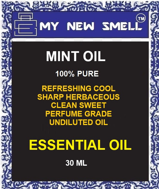 MINT OIL REFRESHING COOL SHARP HERBACEOUS CLEAN SLIGHTLY SWEET