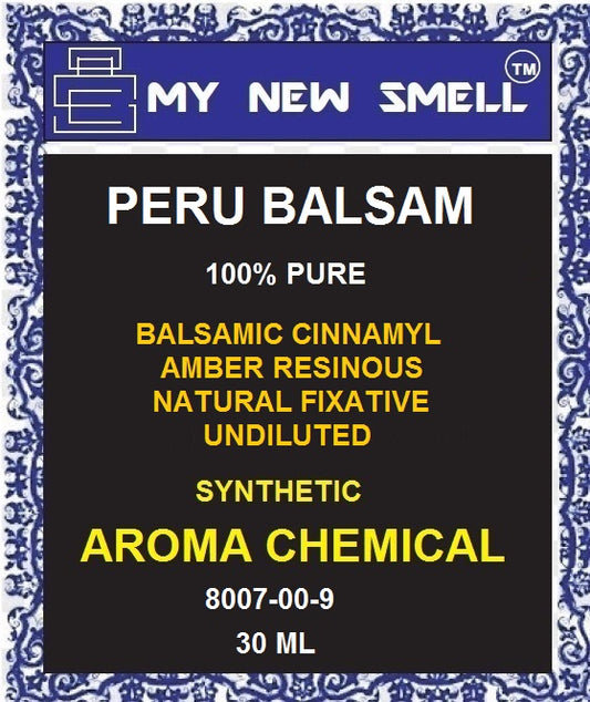 PERU BALSAM BALSAMIC VANILLA CINNAMYL AMBER WOODY RESINOUS NATURAL FIXATIVE
