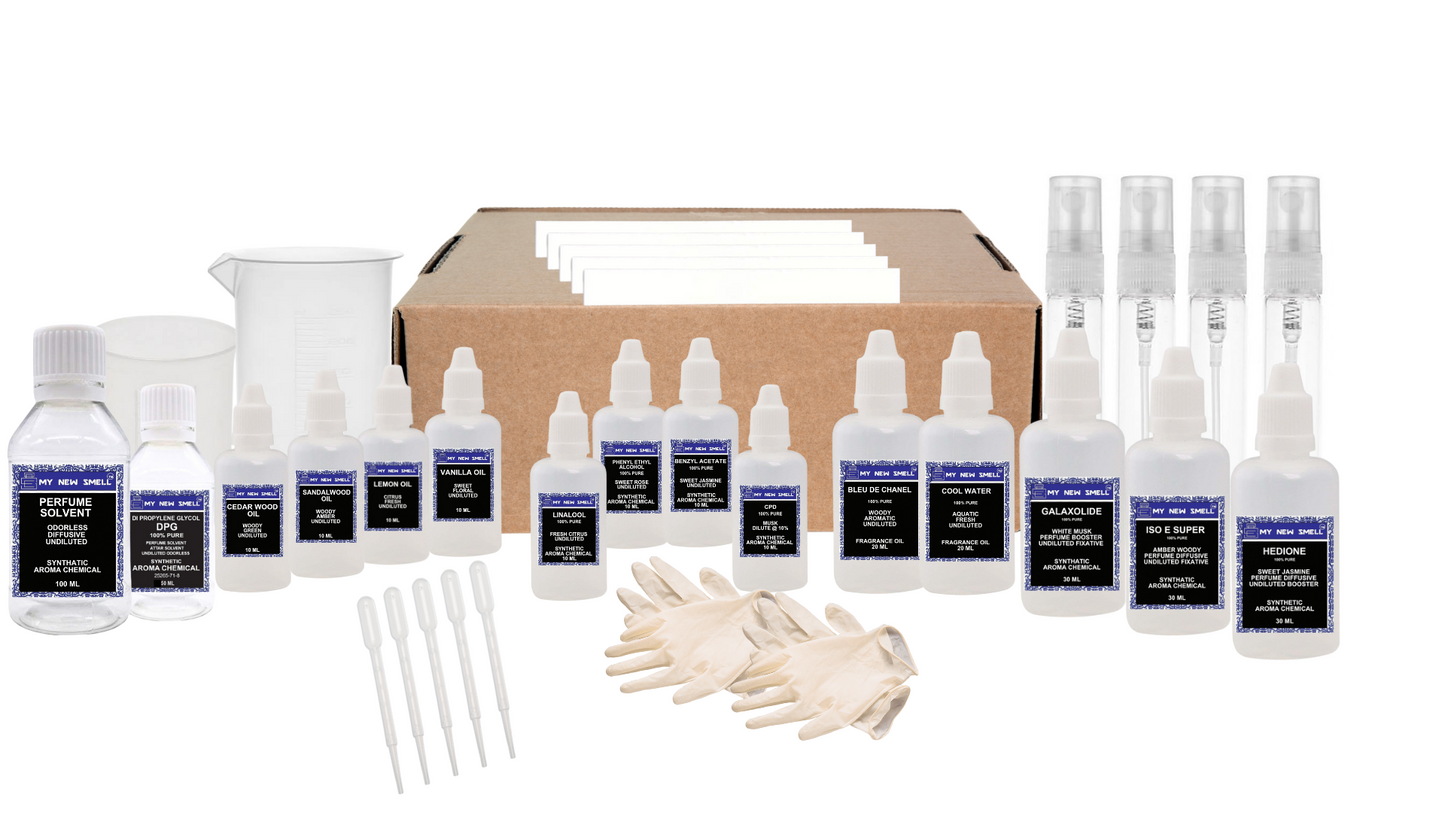 MNS Perfume Making Kit for Adults with formulation | Beginners to Advance level