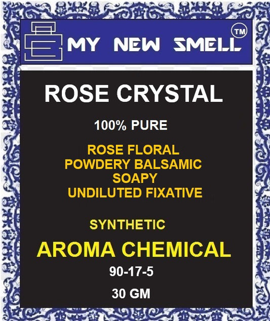 ROSE CRYSTAL ROSE FLORAL POWDERY BALSAMIC SOAPY