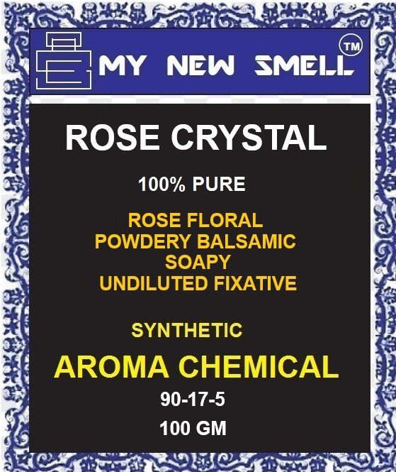 ROSE CRYSTAL ROSE FLORAL POWDERY BALSAMIC SOAPY