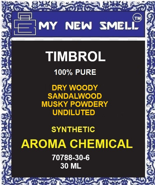 TIMBROL DRY WOODY MUSKY POWDERY AMBER SANDALWOOD