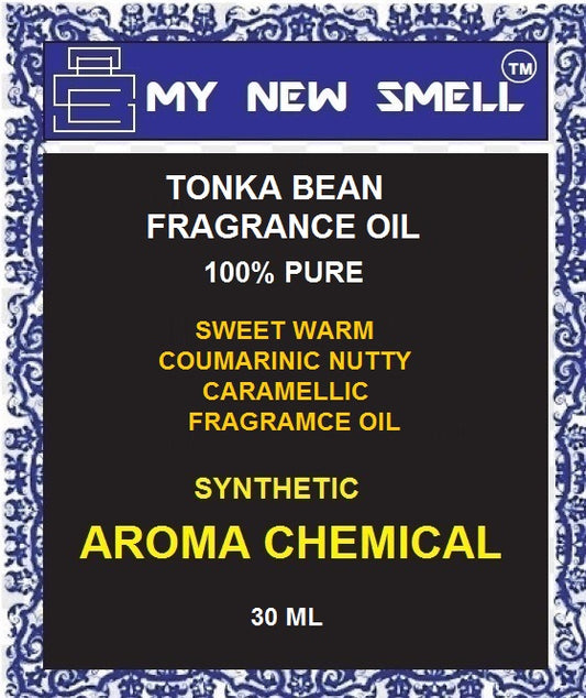 TONKA BEAN FRAGRANCE OIL SWEET WARM COUMARINIC NUTTY CARAMELLIC