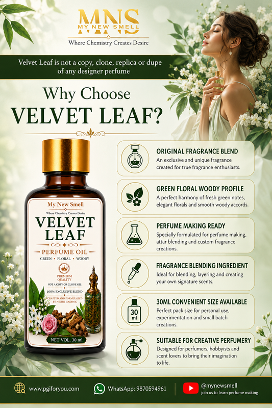 VELVET LEAF PERFUME OIL FOR WOMEN